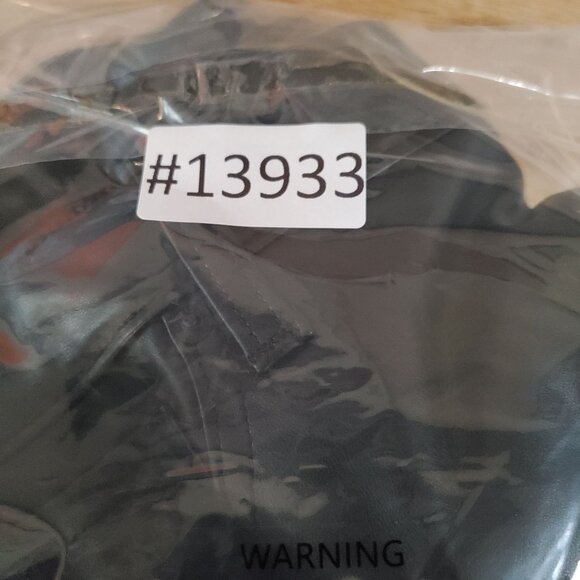 Old Navy Jeans Womens 16 Tall Black High-Rise Boot-Cut Faux Leather *NWT* - Picture 9 of 9